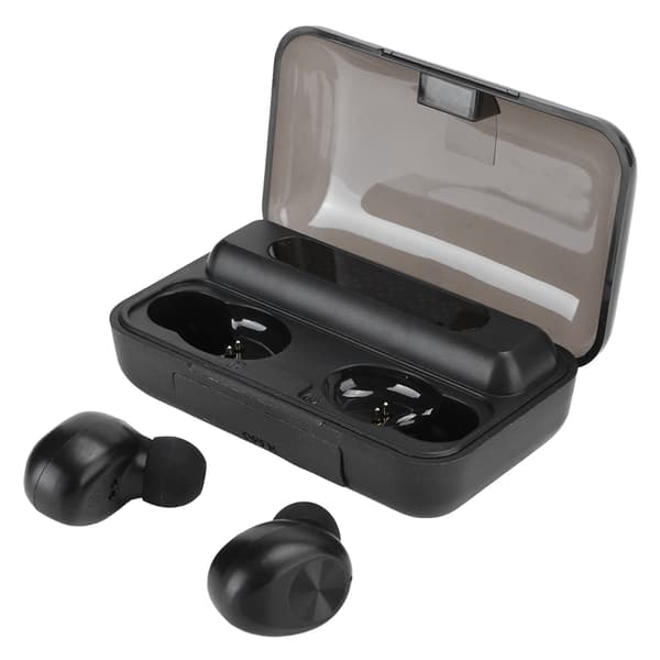 F9‑10 CD-mønster Tri-Display Bluetooth 5.0 ørepropp True Wireless Earphone støyreduksjon