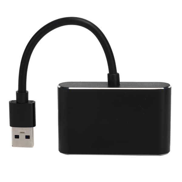 USB3.0 til High Definition Multimedia Interface VGA-adapter 2-i-1 HD-datamaskinomformer 1080P