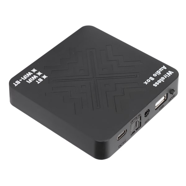 Q3 HiFi trådløs BT digital lydmodtager 3,5 mm AUX-udgang Hjem Stereo Lossless musikafspiller