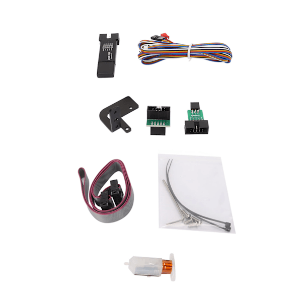 Automatisk sängutjämningssensor Kit Noggrann mätning Utskrift Enkel montering 3D-skrivarutjämningssensor för Ender 3 CR 10 Vit