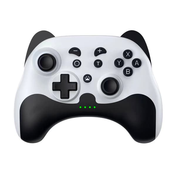 Switch Pro-kontroller för Nintendo Switch/Switch Lite/OLED, trådlös Switch-kontroller med LED-ljus och väckningsfunktion, ergonomisk halkfri