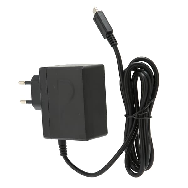 Oplader til Switch AC-adapter udskiftning strømforsyning hurtig oplader til Switch 100‑240VEU stik