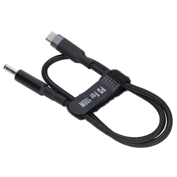 Bærbar PC-strømkabel 100W PD hurtiglading USB C til DC-plugg Stabil slitesterk bærbar PC-strømkabel for hjemmekontor 1,5 m