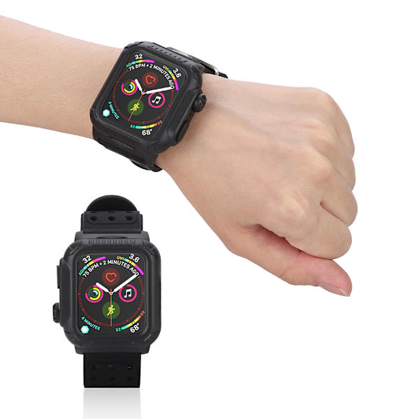 Støv- og ridsefast anti-drop urbeskyttelse etui til Apple Watch (44mm)
