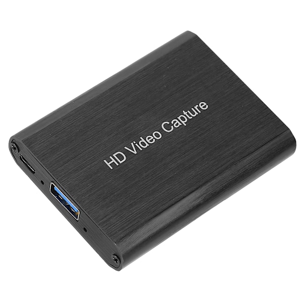 USB3.0-videokaappauskortti 2 x HDMI-portti 4K High Definition 1080P Live Record No Stuckblack