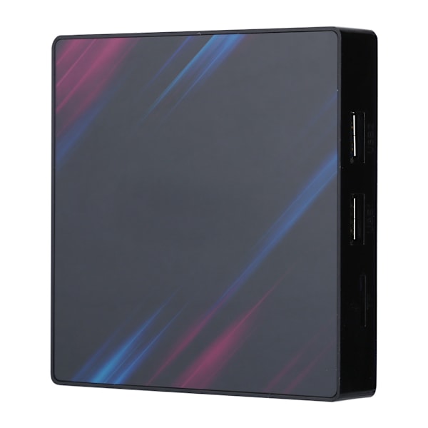 Internet Player TV BOX Dual WiFi BT Set Top Box Stemmeudstyr til Android 9.0 (4+64G )
