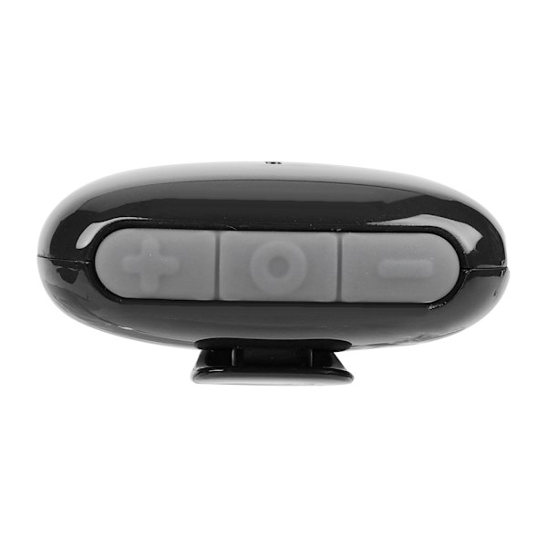 Mini trådløs hjerteformet Bluetooth lydmottaker kablet hodetelefon lydadapter svart