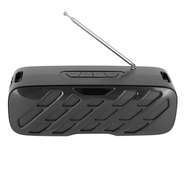 Bluetooth-kaiutin, kannettava subwoofer, langaton korttiradio, musiikkisoitin ulkoilulajeihin, musta