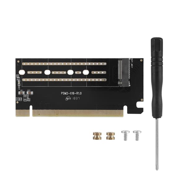 Maksimum 2TB M.2 til PCIE X16 Adapter 32bps Hurtig Dataoverførsel PCI Express Tilføjelseskort