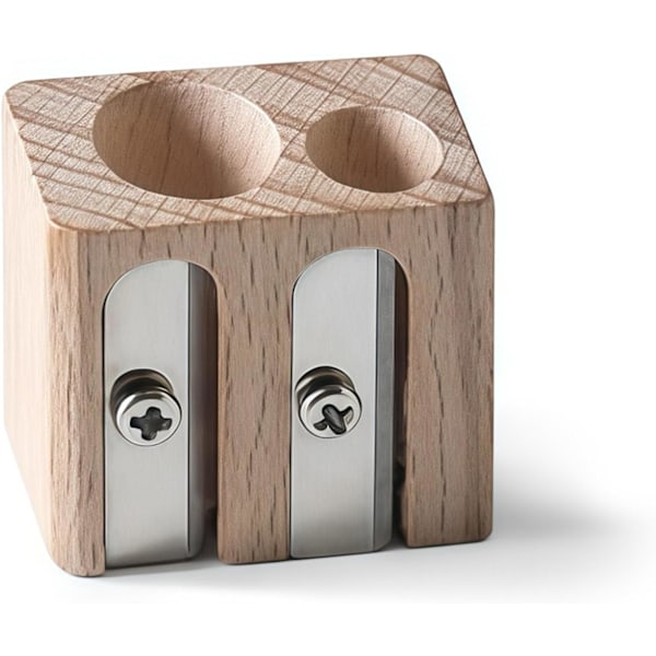 Blyantspidser - til almindelige eller Jumbo grafit- og farveblyanter - Mini, manuel, håndholdt spidser Single hole