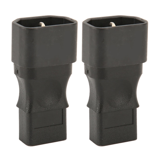 IEC320 C14 - C9 virtajohtoadapteri, uros naaras 6A, virtapistorasia-adapteri PDU-palvelimelle UPS-pistorasiaan, 2 kpl