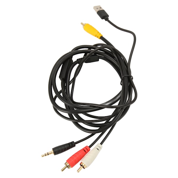Digital Fiberoptisk til Analog 2RCA 3,5 mm Jack Stereo Audiokabel til TV DVD Netværks Set Top Box
