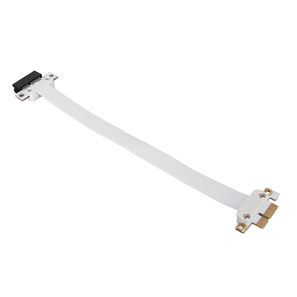 PCIE-forlengelseskabel Høyhastighets fleksibel PCI Express 3.0 1X Riser-kabel PCIE 1X Extender Adapter Jumper for Nettverkskort 10cm / 3.9in