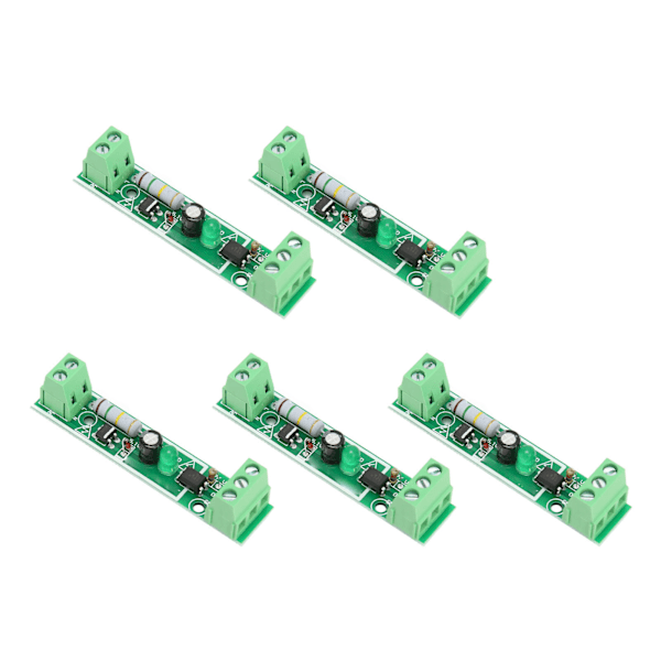 5PCS 1-kanals optokopplingsisolationsmodul AC-spänningsdetekteringskortstöd PLC