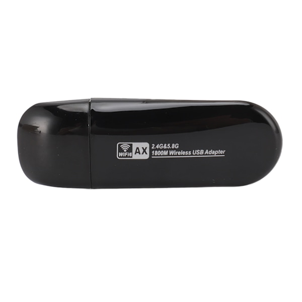 USB3.0 WiFi 6-adapter AX1800M 2.4Ghz 5.8Ghz Höghastighets WiFi-adapter för Windows 11 10 för Android för Linux för IOS