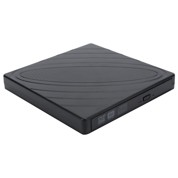 Ultrathin ulkoinen optinen asema, puoliympyrän muotoinen DVD-tallennin, jossa USB- ja TYPEC-liitäntä