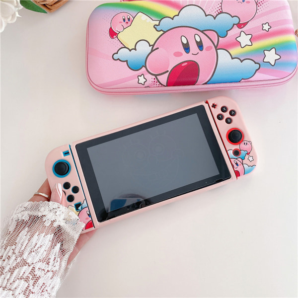 Etui for Nintendo Switch, Hard Shell Dockable Protective Case Cover for Switch og JoyCon Controller