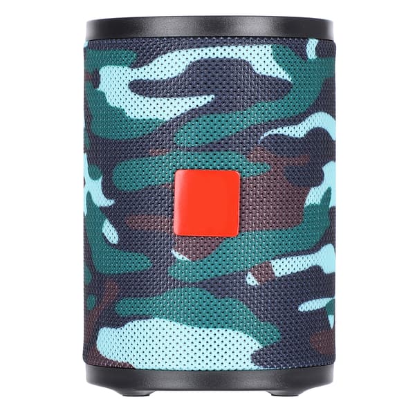 Bærbar trådløs digitalhøyttaler E‑331Camouflage i ABS med Bluetooth