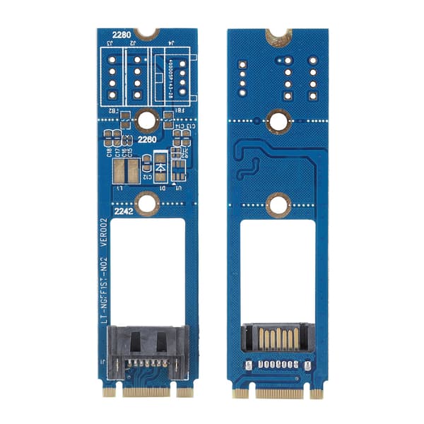 M.2 NGFF til 7pin NGFF til SATA M.2 til SATA SATA Konverter Adapter