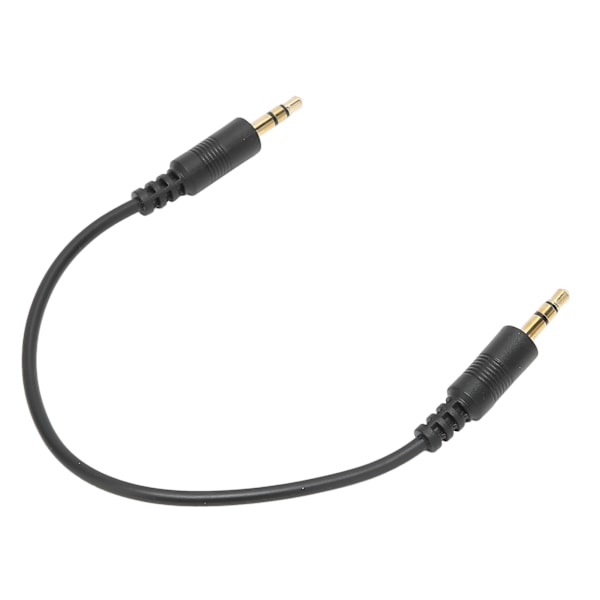 3,5 mm til 3,5 mm stereo lydkabel hann til hann AUX forlengelseskabel for iPhone/iPad/headset 0,3 m