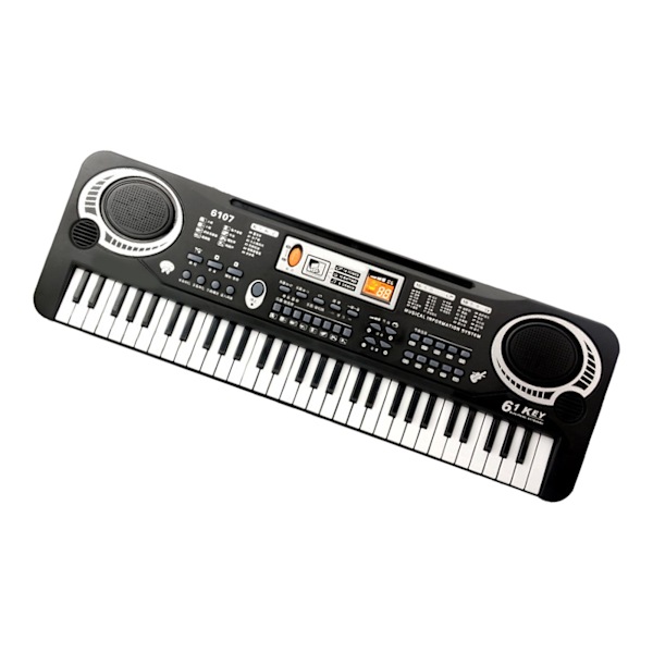 Musik Piano Keyboard 61 Tangenter Utbildning Multifunktionell Elektrisk Digital Piano Keyboard 61 Tangenter