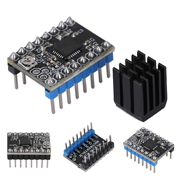 3D-skrivartillbehör Steppermotordrivrutinsmodul TMC2208 för 3D-skrivare