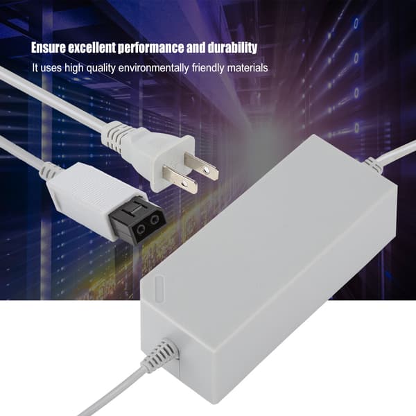 For WII Spilkonsol Strømadapter DC12V/3.7A Oplader 50/60Hz