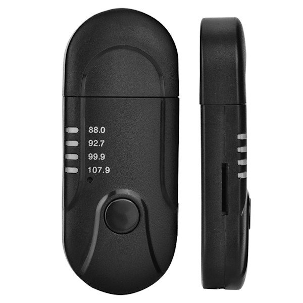 3,5 mm lydoutput bilmontering musikafspiller USB trådløs lydadapter Bluetooth-modtager