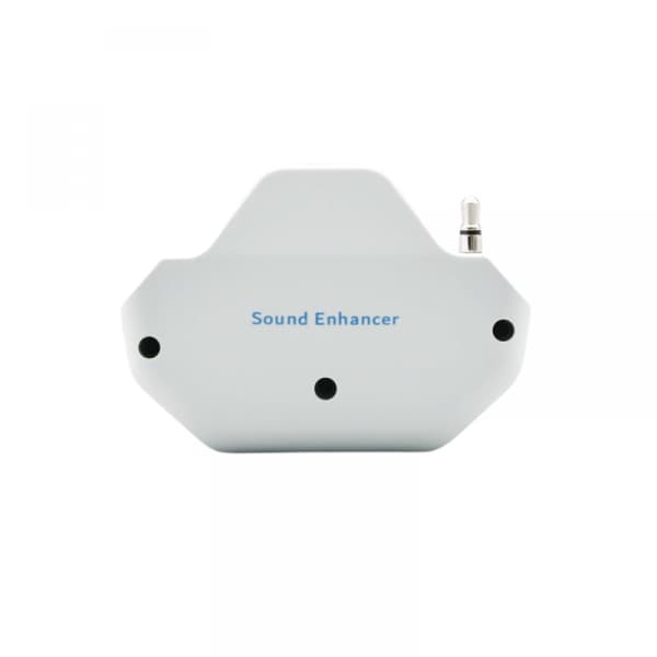 Spelkontroll ljudförstärkare Gamepad headset adapter för Xbox One S/X(Vit)