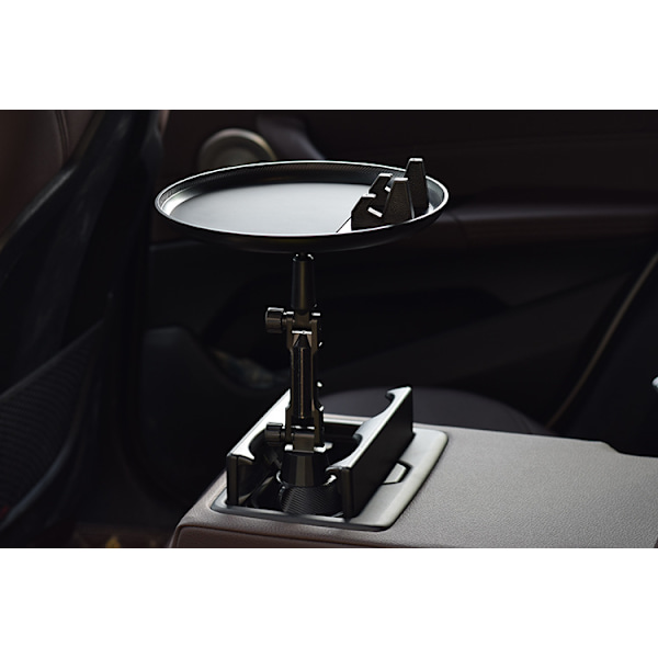 Auton mukitelinealusta - Säädettävä auton tarjotin - Täydellinen auton ruokateline syömiseen - Auton järjestäjä - Road Trip Essential Auton matkailutarvikkeet