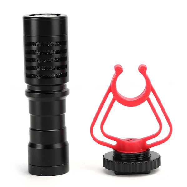 Bærbar Mini Vlog-opptaksmikrofon Audio Video Mic for SLR Smartphone Live Streaming