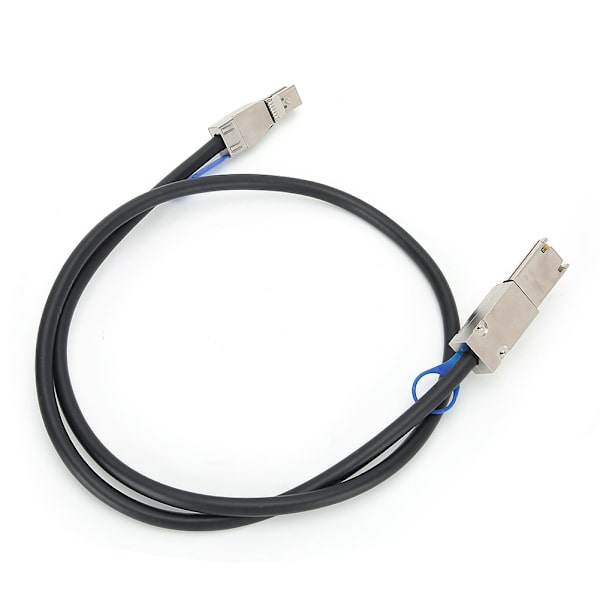 Serverkabel Switch-kabel Datakabel Datortillbehör MINI SAS SFF-8644 till SFF-8088 1 meter