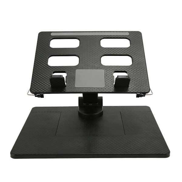 Bærbar computer stand med 360° roterende base justerbar multifunktion ergonomisk bærbar computer riser sammenklappelig løftende bærbar computer stand