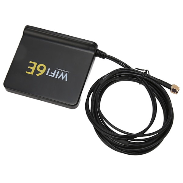 WiFi6E trådløs nettverkskortantenne Omnidirectional 4dBi høy forsterkning 2,4 GHz 5,8 GHz WiFi nettverkskortantenne med SMA-port svart
