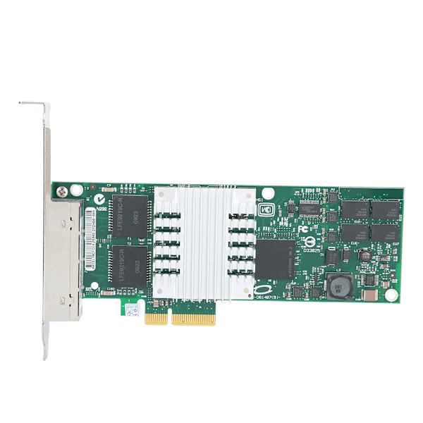 INTEL 9404PT 82571 NC364T PCIEx4 Gigabit Ethernet -verkkoadapteri pöytätietokoneelle ja palvelimelle