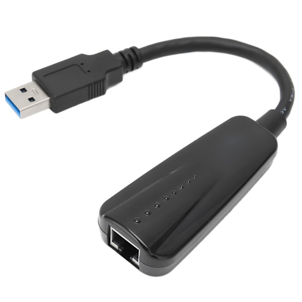 USB til Ethernet-adapter 10/100/1000M USB 3.0 til RJ45 LAN ABS Net-adapter Kompatibel med Windows til Linux til OS X