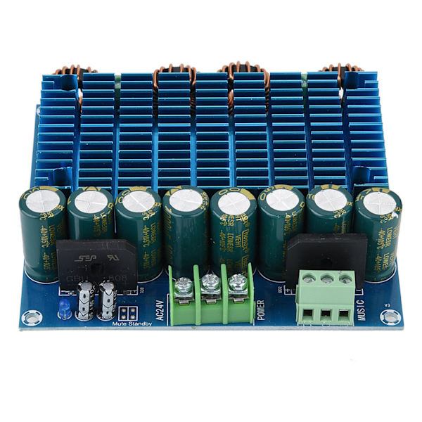Ultra High Power Digital Power Amplifier Board Dual Chip Audio Amplifier 2x420W