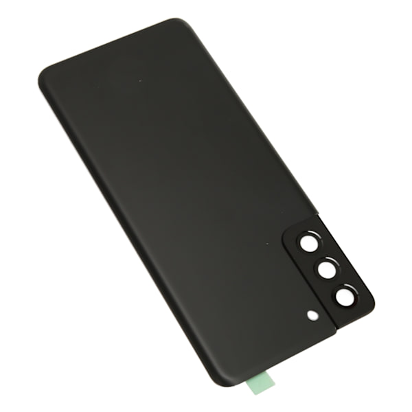 Reservedel til bagglas til Samsung Galaxy S21 Plus - Bagdør i glas med forudinstalleret kameralinse - Sort