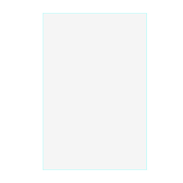 3D-printer tilbehør Support skabelon til 8,9 tommer LCD glasbeskyttelse Printerdele