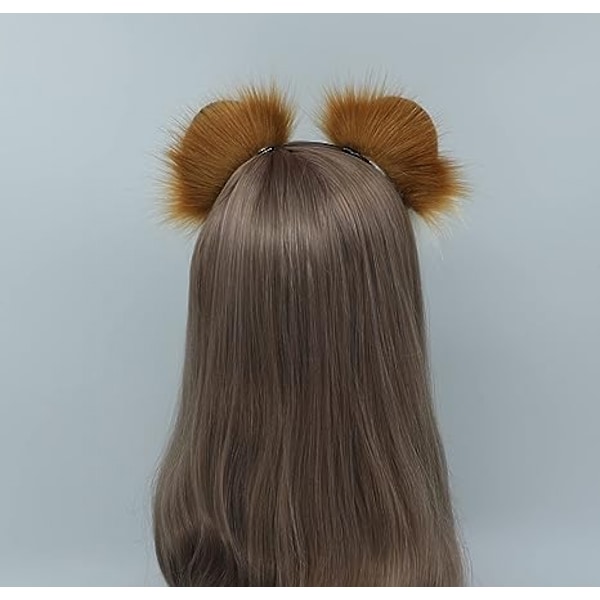 Cosplay Rev, Ulv, Bjørn, Hamster, Tiger, Apekatt, Katt, Hund Ører Hodebånd Hårbånd Hårklips Halloween Kostymefest Hodeplagg Hodeplagg Hårtilbehør