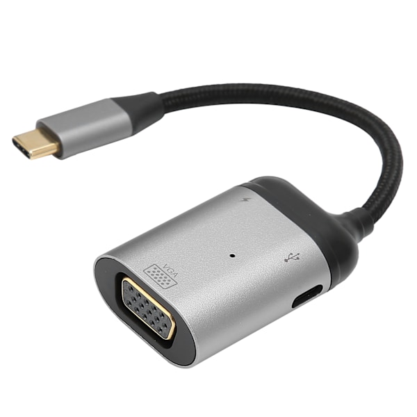 JORINDO JD0782 Typ C till VGA-adapter 1080P 60Hz PD Hane till Hona Konverter för Laptop Projektor