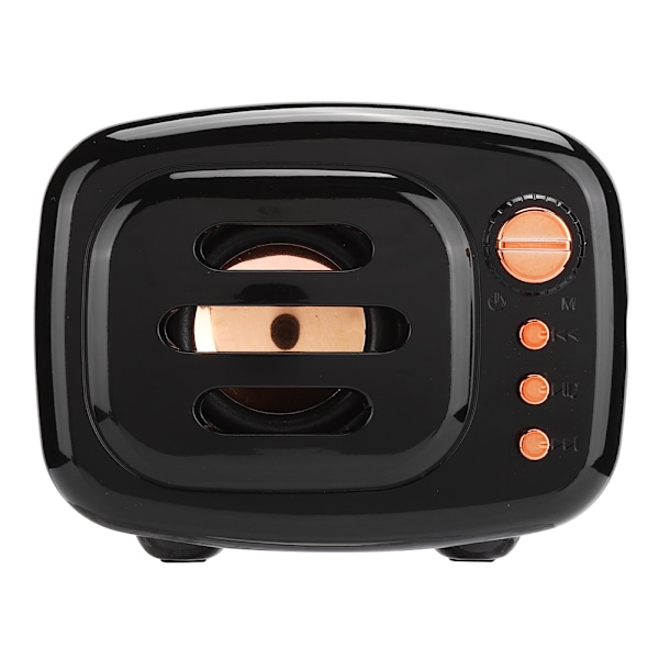 B11 Bärbar Mini Trådlös Bluetooth BT 5.0 Stereo Högtalare Stöd för Minneskort Svart