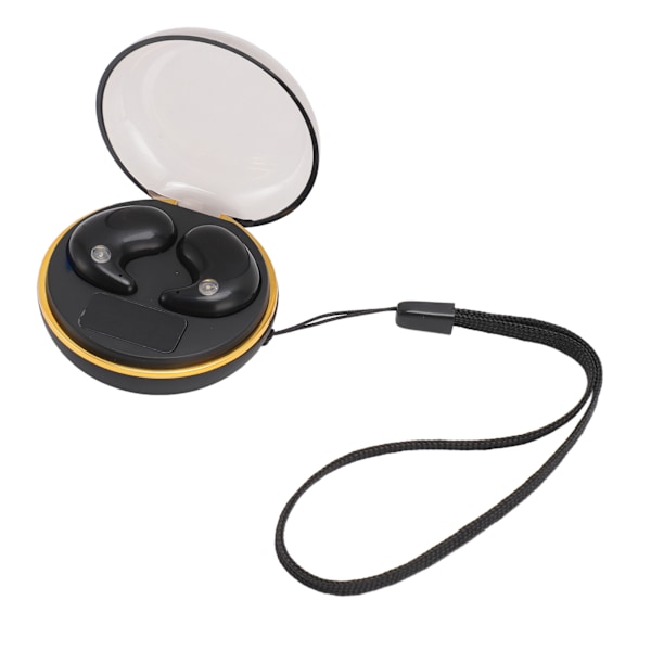 Bluetooth Sleep Earbuds BT5.3 Touch Control Invisible Earbuds Wireless Bluetooth Earphone med Digital Display Charging Case Sort
