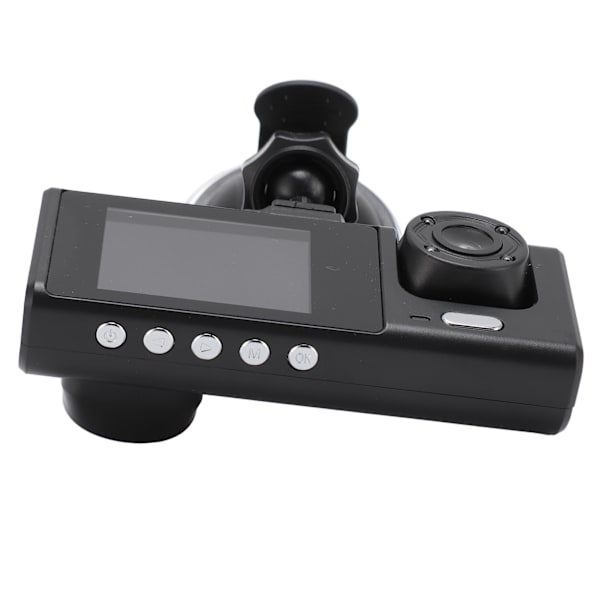 3-kanals dashcam fram och bak inuti 1080P bilkamera med IR-nattseende loopinspelning G-sensor 24H parkeringsövervakning