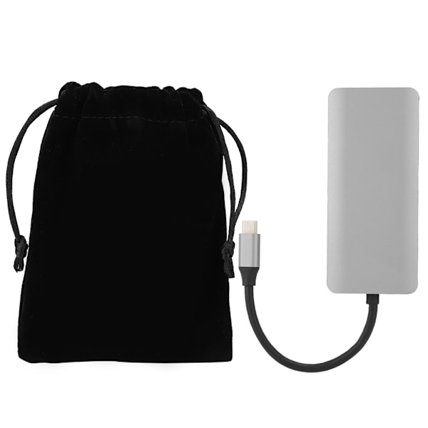 CH5002 8 i 1 Type-C Multifunksjonell Dokkingstasjon Adapter Konverter