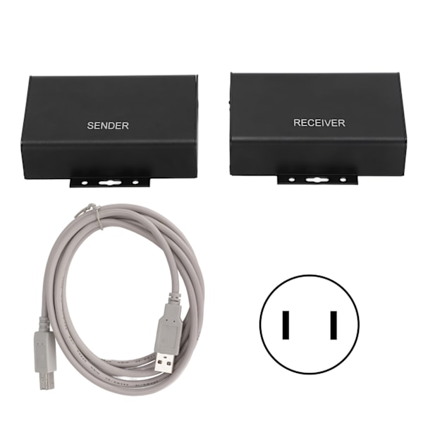 HD Multimedia Interface Extender 196 fot lang avstand Enkel å installere Nettverks ExtenderUS Plugg