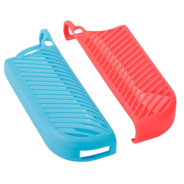 Myk TPU-deksel for Nintendo Switch Joycon-kontroller (blå   rød)