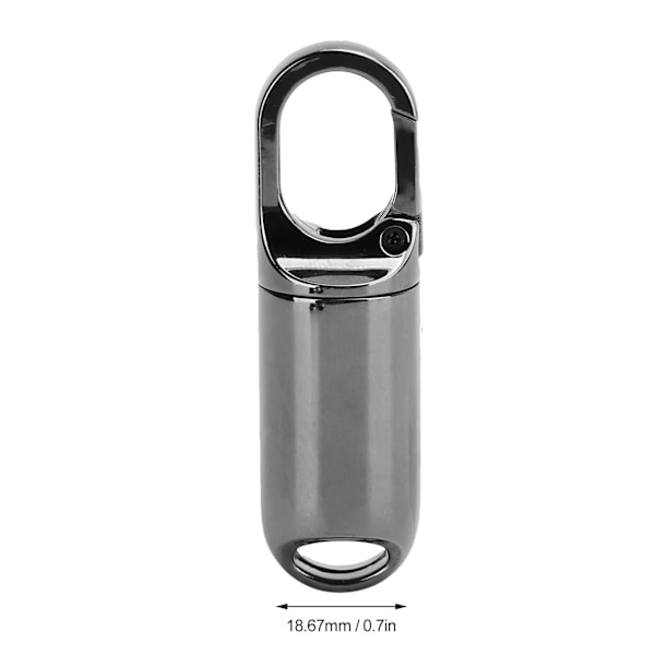 Mini lyd-opptaker digital metall stemmeopptaker nøkkelring digital opptaksmaskin 16 GB