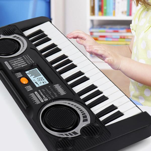 Børns keyboard klaver 37 tangenter elektronisk digital musik pædagogisk legetøj til drenge piger