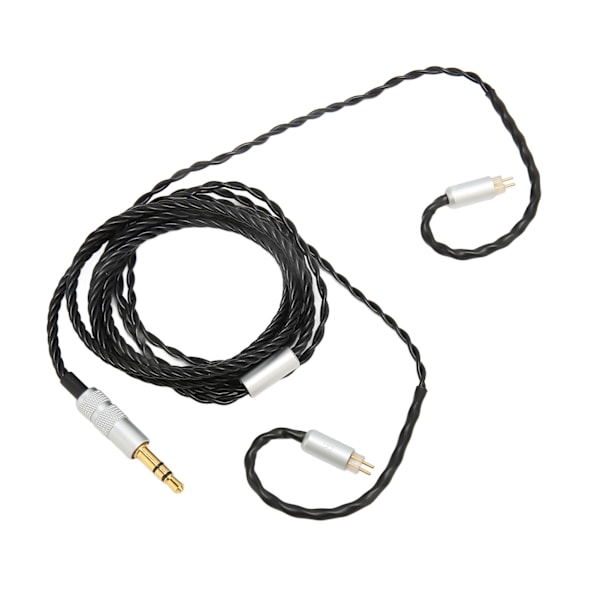 Øretelefon oppgraderingskabel 2 Pin 0,78 mm 3,5 mm plugg OFC kjerne erstatning ørepropper ledning for AS10 AS06 ZST ZS3 ZS10 ES3 ES4 ZSR